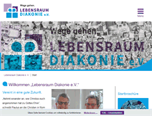 Tablet Screenshot of herbergsverein.de